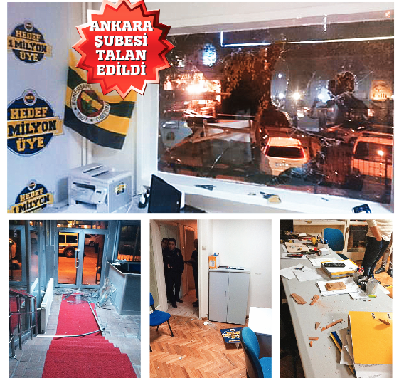 Fenerbahçe'ye çirkin saldırı